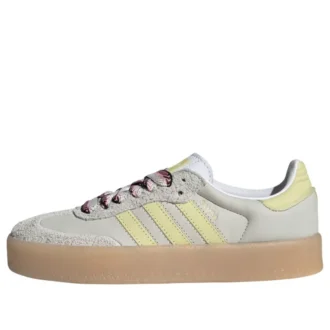 Adidas Samba “Branco Cinza Amarelo Pó”