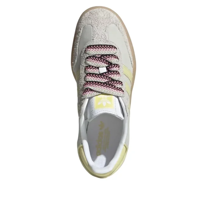 Adidas Samba “Branco Cinza Amarelo Pó”