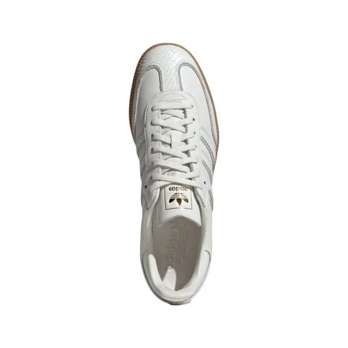 Adidas Samba “Branco Puro Pele de Cobra”