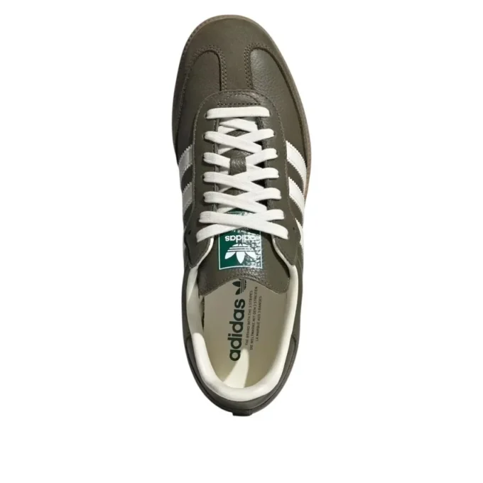 Adidas Samba “Cáqui Médio Escuro/Branco Sujo”