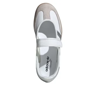 Adidas Samba Jane “Branco Prateado Metálico”