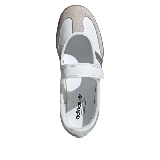 Adidas Samba Jane “Branco Prateado Metálico”