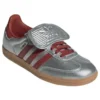 Adidas Samba Lt “Prata Metálico/Vermelho/Goma”