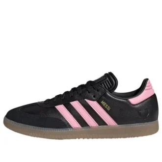 Adidas Samba Messi Indoor “Preto Dourado Metálico Goma”