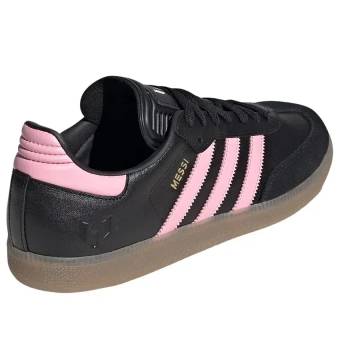 Adidas Samba Messi Indoor “Preto Dourado Metálico Goma”