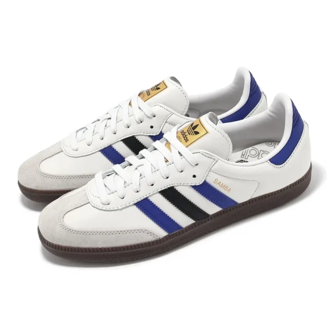 Adidas Samba OG “Branco Azul Real”