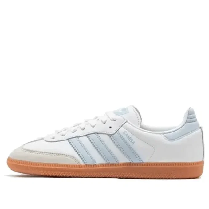 Adidas Samba OG “Branco Halo Azul”