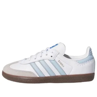 Adidas Samba OG “Branco Nuvem/Azul Celeste”