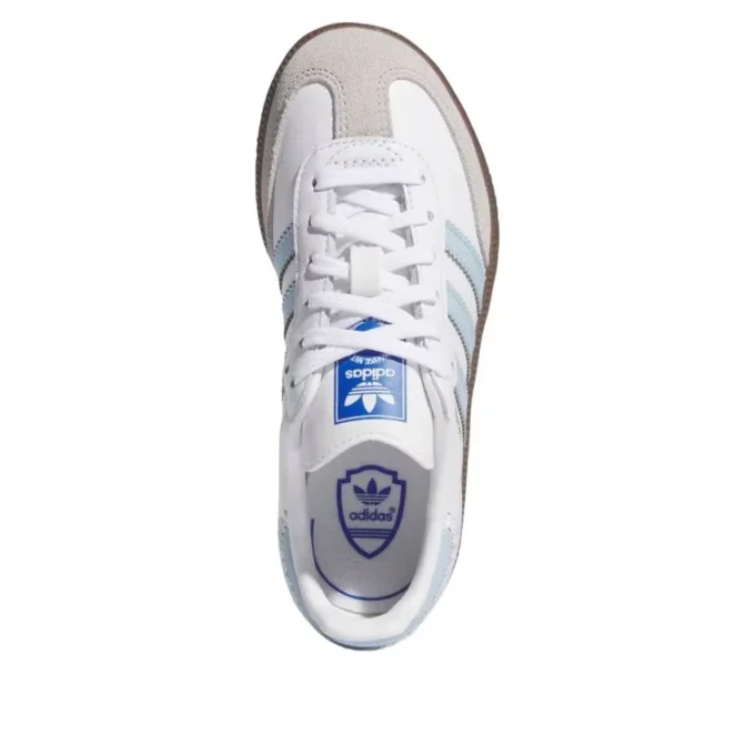 Adidas Samba OG “Branco Nuvem/Azul Celeste”
