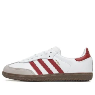 Adidas Samba OG “Branco Nuvem/Rubi Pre-amado”