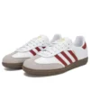 Adidas Samba OG “Branco Nuvem/Rubi Pre-amado”