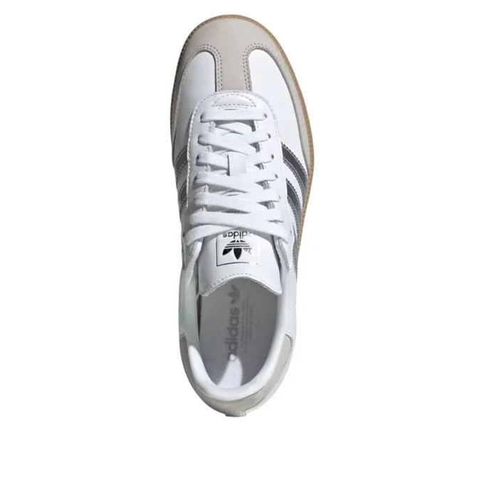 Adidas Samba OG “Branco Prateado Cinza Metálico”