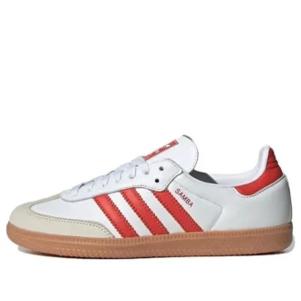 Adidas Samba OG “Branco Solar Vermelho Goma”
