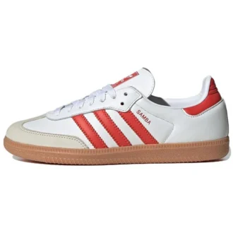 Adidas Samba OG “Branco Solar Vermelho Goma”