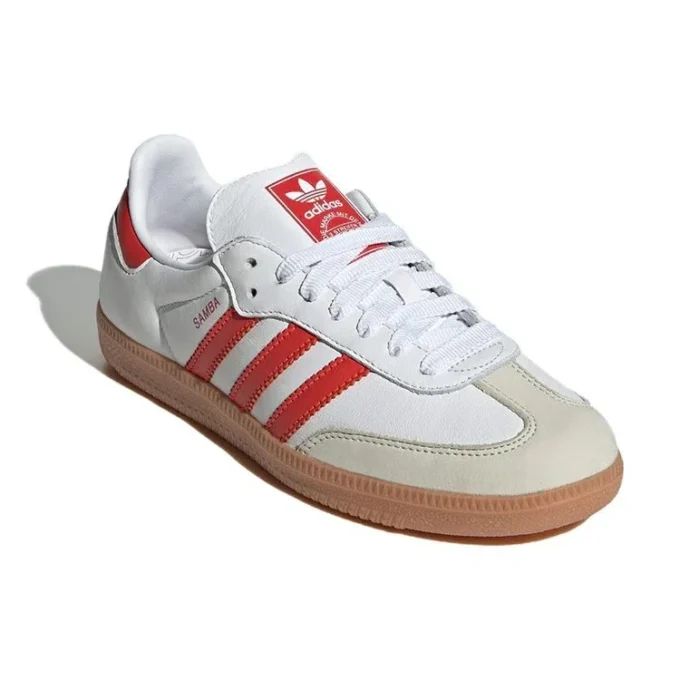 Adidas Samba OG “Branco Solar Vermelho Goma”