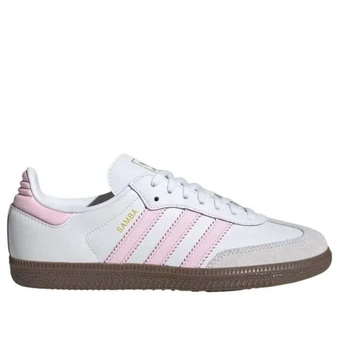 Adidas Samba OG “Branco Transparente Rosa Goma”