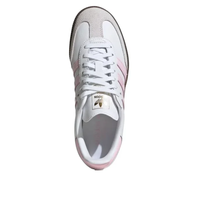 Adidas Samba OG “Branco Transparente Rosa Goma”