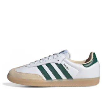 Adidas Samba OG “Branco Verde Universitário Goma”