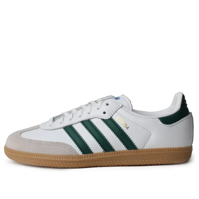 Adidas Samba OG “Branco Verde Universitário Goma”
