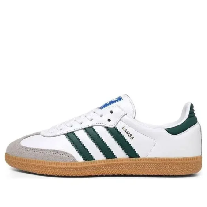 Adidas Samba OG “Branco Verde Universitário Goma”