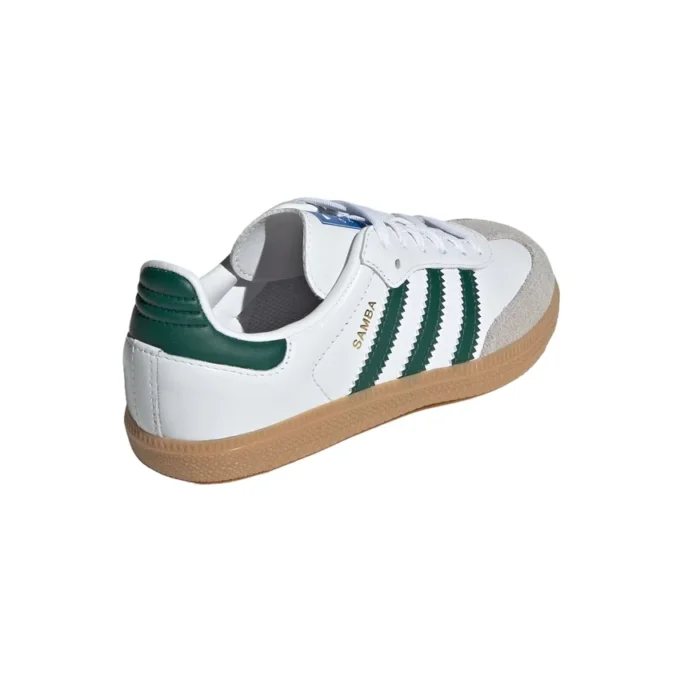 Adidas Samba OG “Branco Verde Universitário Goma”