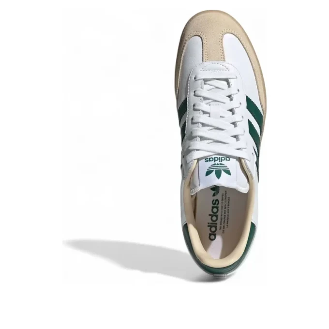 Adidas Samba OG “Branco Verde Universitário Goma”