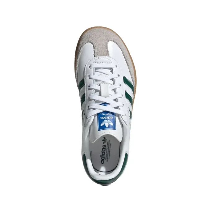 Adidas Samba OG “Branco Verde Universitário Goma”