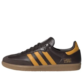 Adidas Samba OG “Castanho Escuro Amarelo”