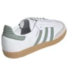 Adidas Samba OG “Cloud White Silver Green”
