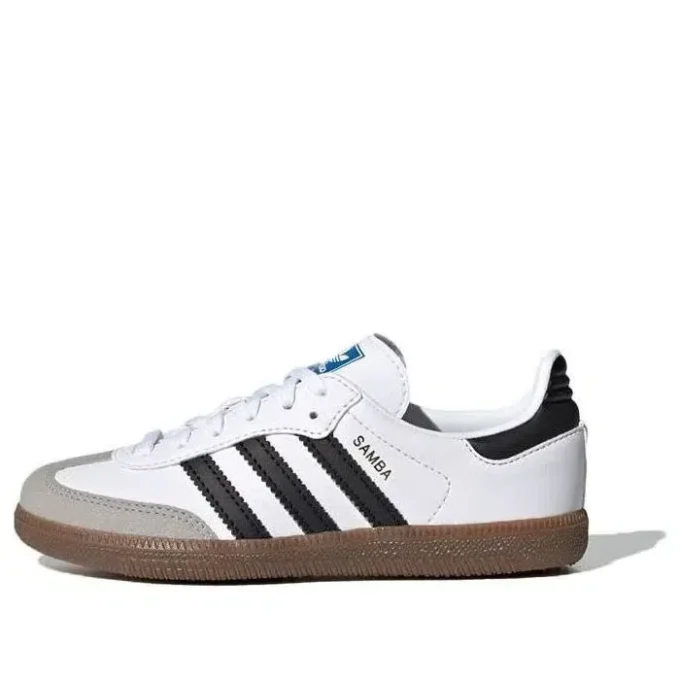 Adidas Samba OG J “Branco, Preto e Gum”