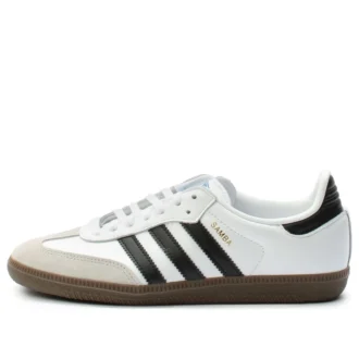 Adidas Samba OG J “Branco, Preto e Gum”