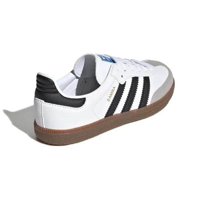 Adidas Samba OG J “Branco, Preto e Gum”