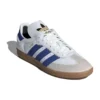 Adidas Samba OG “Logótipo Oversized Branco Azul Semi-Lúcido”