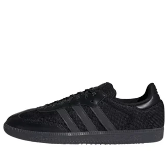 Adidas Samba OG “Preto Intenso/Carbono/Prata Metálica”