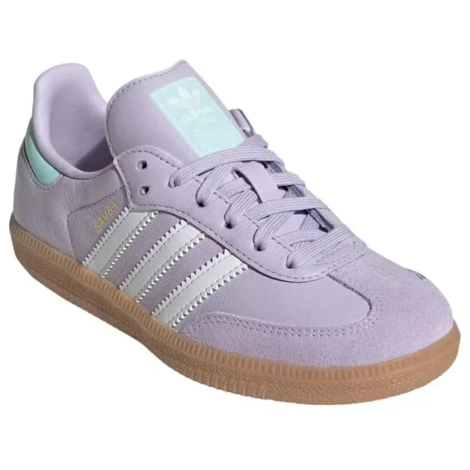Adidas Samba OG “Silver Dawn Aqua”