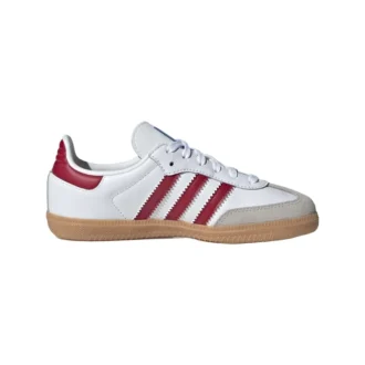 Adidas Samba OG “White Collegiate Burgundy Gum”