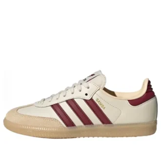 Adidas Samba OG “Wonder White Shadow Red Gum”