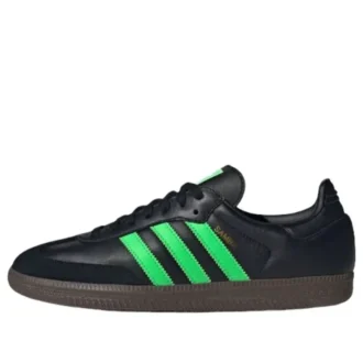 Adidas Samba “Preto Intenso Verde Grito Borracha”