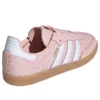 Adidas Samba “Rosa Areia Branco Nuvem Dourado Metálico”