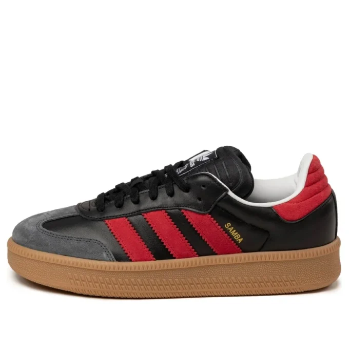 Adidas Samba Xlg “Preto Intenso/Vermelho Escarlate”