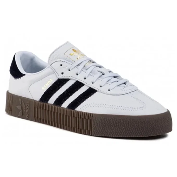Adidas Sambarose “Branco Preto Castanho”