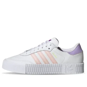 Adidas Sambarose “Branco Rosa Roxo”