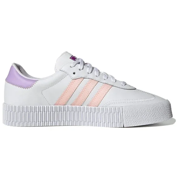 Adidas Sambarose “Branco Rosa Roxo”