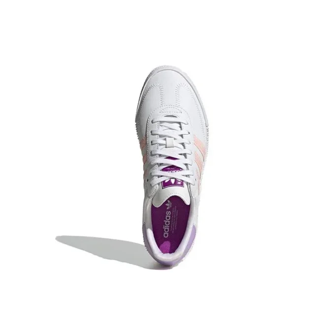 Adidas Sambarose “Branco Rosa Roxo”