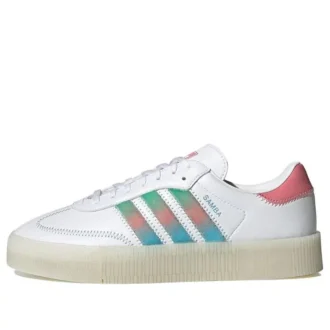 Adidas Sambarose “Branco Verde Rosa”