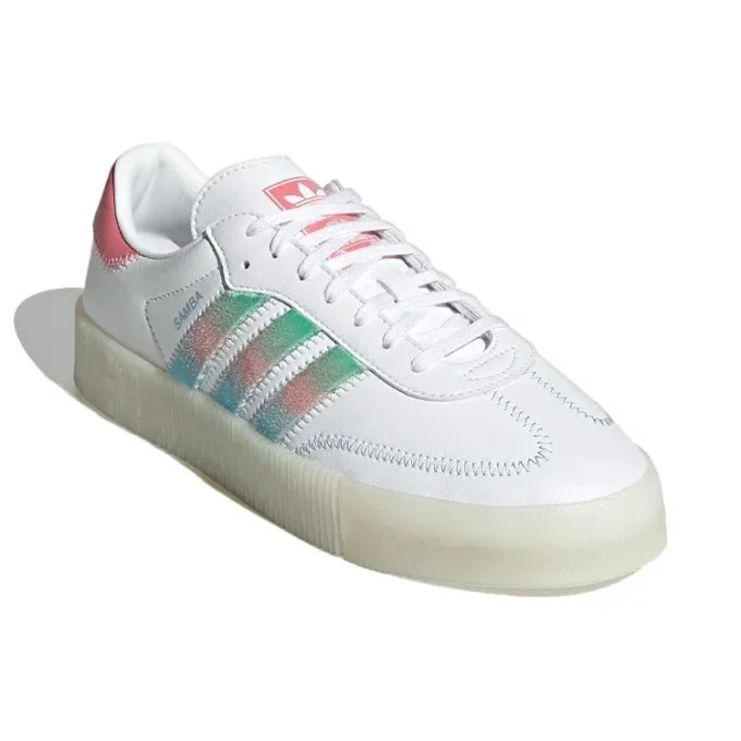 Adidas Sambarose “Branco Verde Rosa”
