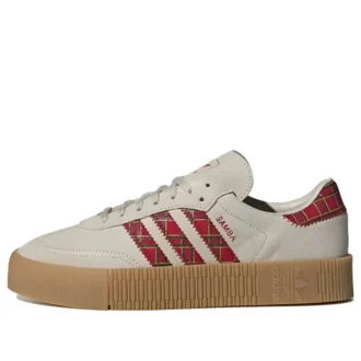 Adidas Sambarose “Castanho Claro, Escarlate, Verde Universitário”