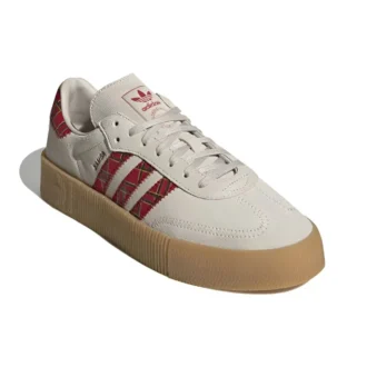 Adidas Sambarose “Castanho Claro, Escarlate, Verde Universitário”