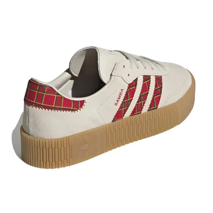 Adidas Sambarose “Castanho Claro, Escarlate, Verde Universitário”