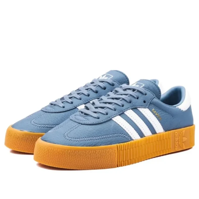 Adidas Sambarose “Cinza Branco Laranja”